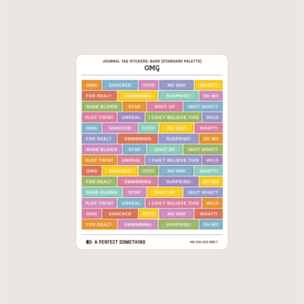 Journal Tag Stickers