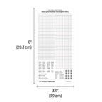 4mm Grid Layout Stickers: Monthly Tracking Kits (fits Aura Estelle planners, select Sterling Ink planners, Stalogy notebooks)
