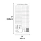 4mm Grid Layout Stickers: Monthly Tracking Kits