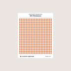 Micro (3mm) Tracking Dot Stickers: Hobonichi Color Palette [Medium Sheet Size]