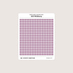 Micro (3mm) Tracking Dot Stickers: Hobonichi Color Palette [Medium Sheet Size]
