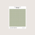 Micro (3mm) Tracking Dot Stickers: Hobonichi Color Palette [Medium Sheet Size]