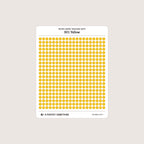 Micro (3mm) Tracking Dot Stickers: Standard Color Palette [Medium Sheet Size]
