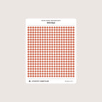 Micro (3mm) Tracking Dot Stickers: Standard Color Palette [Medium Sheet Size]