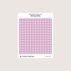 Micro (3mm) Tracking Dot Stickers: Standard Color Palette [Medium Sheet Size]
