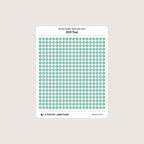 Micro (3mm) Tracking Dot Stickers: Standard Color Palette [Medium Sheet Size]