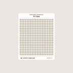 Micro (3mm) Tracking Dot Stickers: Standard Color Palette [Medium Sheet Size]