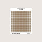 Micro (3mm) Tracking Dot Stickers: Standard Color Palette [Medium Sheet Size]