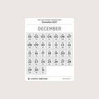 2027 Date Stickers: Postage Stamp