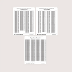 Undated Date Stickers: Micro Typewriter Stamp