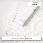 3.7mm Grid Layout Stickers: Monthly Tracking Kits