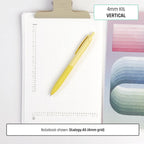 4mm Grid Layout Stickers: Monthly Tracking Kits