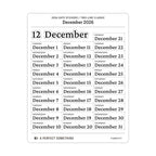 2026 Date Stickers: Two Line Classic (Black and White)