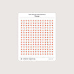 Small (5mm) Weather Icon Stickers (Colorful)