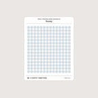 Small (5mm) Weather Icon Stickers (Colorful)