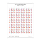 Tiny Weather Icon Stickers (Colorful)