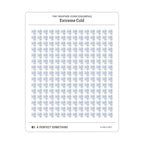 Tiny Weather Icon Stickers (Colorful)