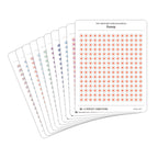 Tiny Weather Icon Stickers (Colorful)