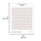 Tiny Weather Icon Stickers (Colorful)