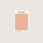 Micro (3mm) Tracking Dot Stickers: Hobonichi Color Palette