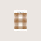 Micro (3mm) Tracking Dot Stickers: Hobonichi Color Palette