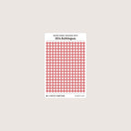 Micro (3mm) Tracking Dot Stickers: Hobonichi Color Palette