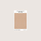 Micro (3mm) Tracking Dot Stickers: Hobonichi Color Palette