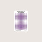 Micro (3mm) Tracking Dot Stickers: Hobonichi Color Palette