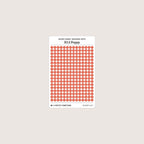 Micro (3mm) Tracking Dot Stickers: Hobonichi Color Palette