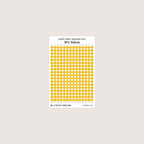 Micro (3mm) Tracking Dot Stickers: Standard Color Palette