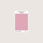 Micro (3mm) Tracking Dot Stickers: Standard Color Palette