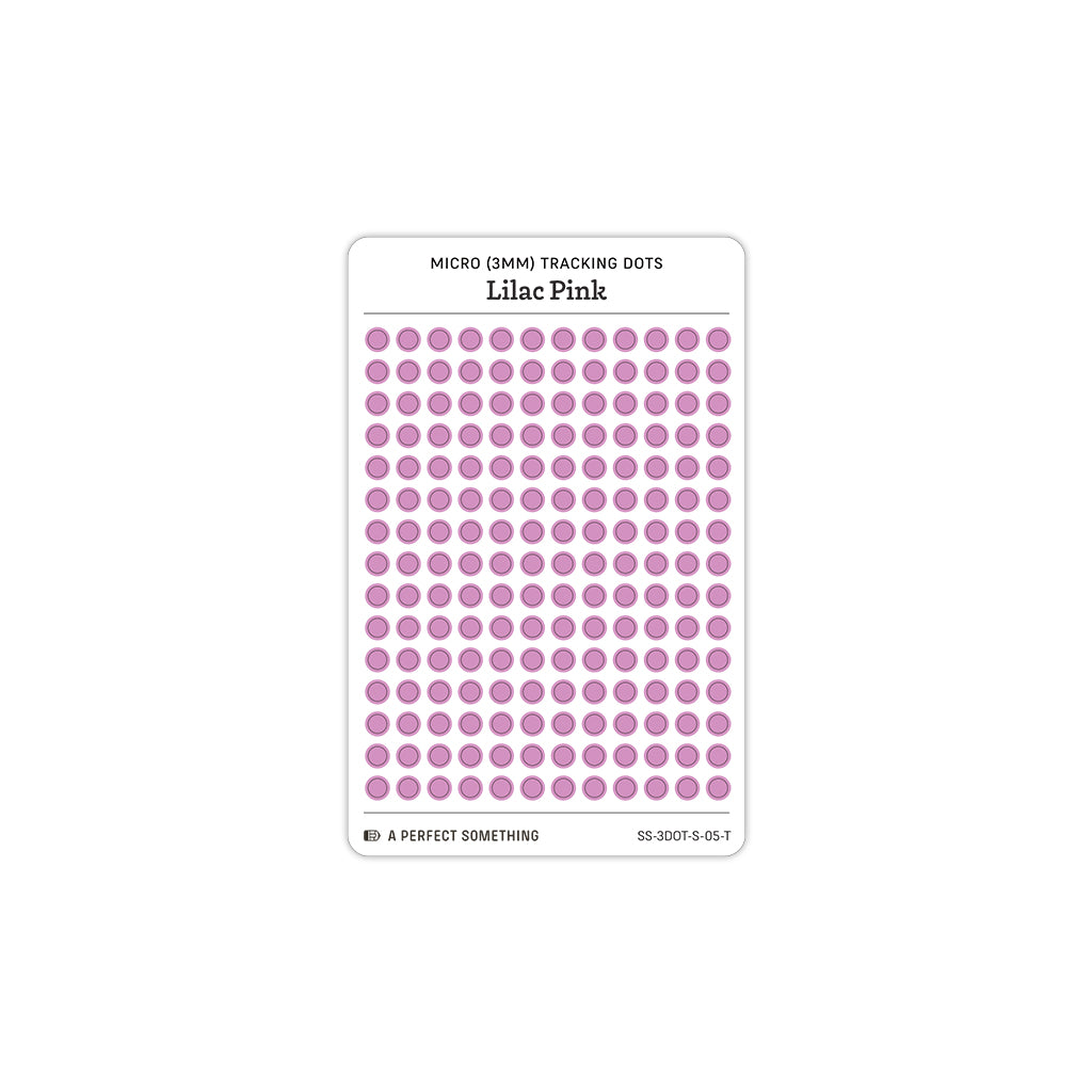Tiny (3mm) Tracking Dot Stickers: Standard Color Palette [Small Sheet Size]