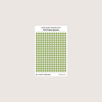 Micro (3mm) Tracking Dot Stickers: Standard Color Palette