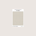 Micro (3mm) Tracking Dot Stickers: Standard Color Palette