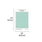 Micro (3mm) Tracking Dot Stickers: Standard Color Palette