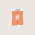 Tiny (4mm) Tracking Dot Stickers: Hobonichi Color Palette