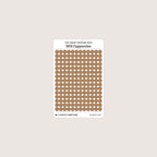 Tiny (4mm) Tracking Dot Stickers: Hobonichi Color Palette
