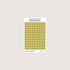 Tiny (4mm) Tracking Dot Stickers: Hobonichi Color Palette