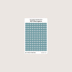 Tiny (4mm) Tracking Dot Stickers: Hobonichi Color Palette