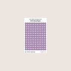 Tiny (4mm) Tracking Dot Stickers: Hobonichi Color Palette