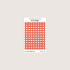 Tiny (4mm) Tracking Dot Stickers: Hobonichi Color Palette
