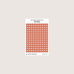 Tiny (4mm) Tracking Dot Stickers: Standard Color Palette