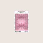Tiny (4mm) Tracking Dot Stickers: Standard Color Palette