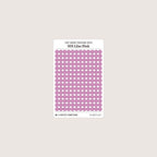 Tiny (4mm) Tracking Dot Stickers: Standard Color Palette