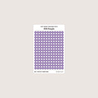 Tiny (4mm) Tracking Dot Stickers: Standard Color Palette