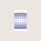 Tiny (4mm) Tracking Dot Stickers: Standard Color Palette