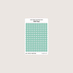 Tiny (4mm) Tracking Dot Stickers: Standard Color Palette