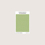 Tiny (4mm) Tracking Dot Stickers: Standard Color Palette