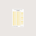 Tiny (4mm) Rating Stickers: Yellow Stars