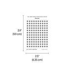 Tiny (4mm) Sports Icon Stickers (Black and White)